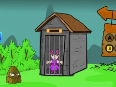 Lojë Purple Beauty Girl Rescue në internet