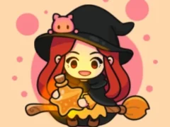 Lojë Potion Merge Witch në internet