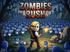 Lojë Zombies Rush në internet