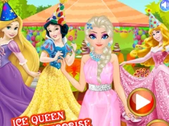 Lojë Ice Queen Birthday Surprise në internet
