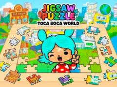 Lojë Jigsaw Puzzle: Toca Boca World në internet