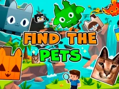 Lojë Find the Pets në internet