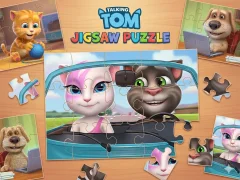 Lojë Talking Tom Jigsaw Puzzle në internet