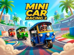 Lojë Mini Car Racing 2 në internet
