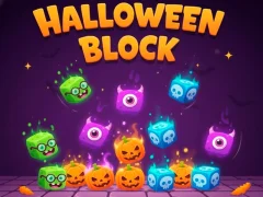 Lojë Halloween Block në internet