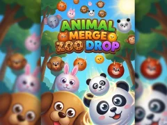 Lojë Animal Merge Zoo Drop në internet