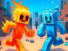 Lojë Fire and Water Stickman në internet