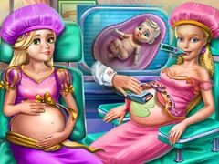 Lojë Goldie Princesses Pregnant Check up në internet