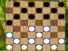 Lojë Classic Checkers: Forest në internet