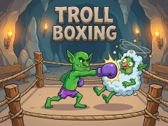 Lojë Troll Boxing në internet