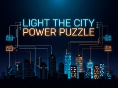 Lojë Light the City Power Puzzle në internet