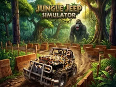 Lojë Jungle Jeep Simulator në internet