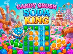 Lojë Candy Crush Soda King në internet