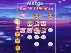 Lojë Merge Animals Defence në internet