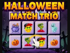 Lojë Halloween Match Trio në internet