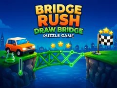 Lojë Bridge Rush - Draw Bridge Puzzle Game në internet