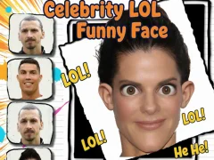 Lojë Celebrity LOL Funny Face në internet