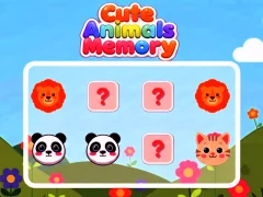 Lojë Cute Animals Memory në internet