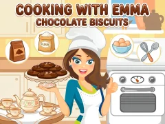 Lojë Cooking with Emma Chocolate Biscuits në internet