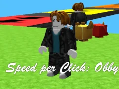 Lojë Speed per Click: Obby në internet