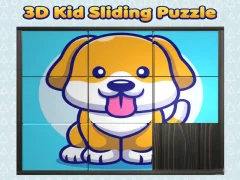 Lojë 3D Kid Sliding Puzzle në internet