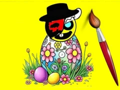 Lojë Sprunki Easter Coloring në internet