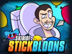 Lojë Skibidi Stick Bloons në internet