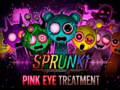 Lojë Sprunki: Pink Eye Treatment në internet
