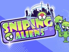 Lojë Sniping aliens në internet