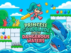 Lojë Princess Goldblade and the Dangerous Waters në internet