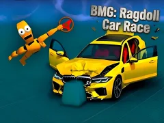 Lojë BMG: Ragdoll Car Race në internet