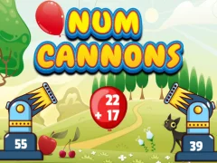 Lojë Num Cannons në internet