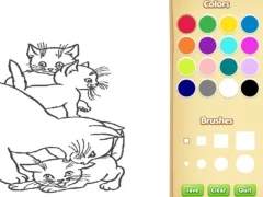 Lojë Cats Coloring Book For Kids në internet