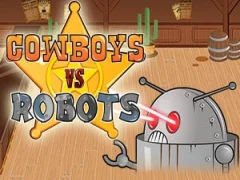 Lojë Cowboys vs Robots në internet