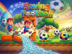 Lojë Saving Football në internet