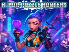 Lojë K-Pop Puzzle Hunters në internet