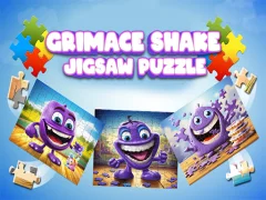Lojë Grimace Shake Jigsaw Puzzle në internet