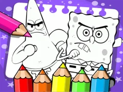 Lojë Sponge Bob Coloring Book në internet