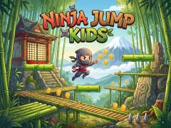 Lojë Ninja Jump Kids në internet