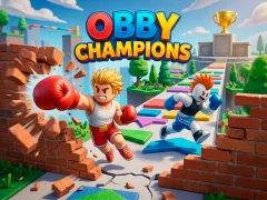Lojë Obby Champions në internet