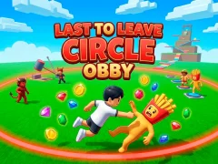 Lojë Last to Leave Circle Obby në internet