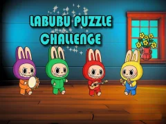 Lojë Labubu Puzzle Challenge në internet