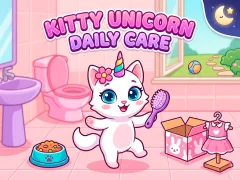 Lojë Kitty Unicorn Daily Care në internet