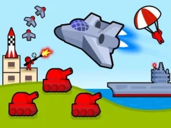 Lojë Bomber Plane: 2D Air Strike në internet