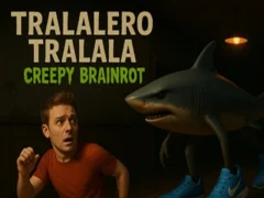 Lojë Tralalero Tralala Creepy Brainrot në internet
