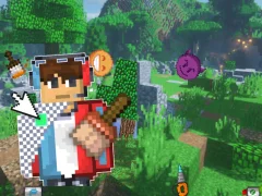 Lojë Draw a skin for Mineblock with physics në internet