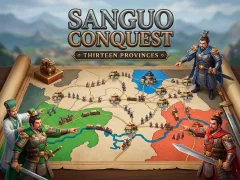 Lojë Sanguo Conquest Thirteen Provinces në internet