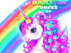 Lojë Unicorn Dress Up në internet
