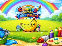 Lojë Coloring Games Color & Paint në internet