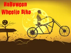 Lojë Halloween Wheelie Bike në internet